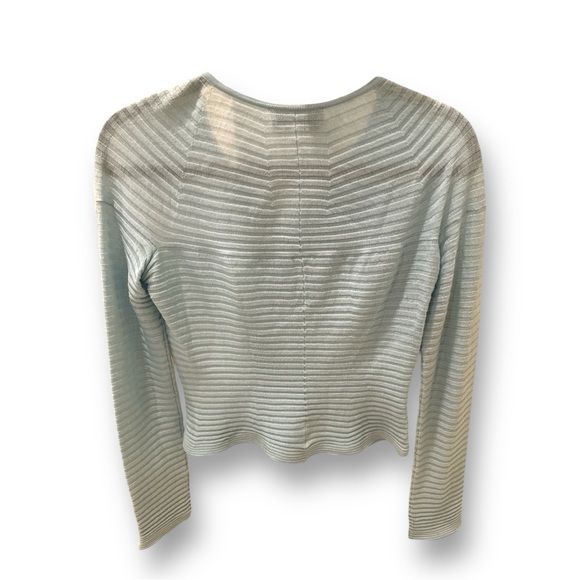 YSL light blue lightweight sweater size M - never worn - Picture 4 of 5